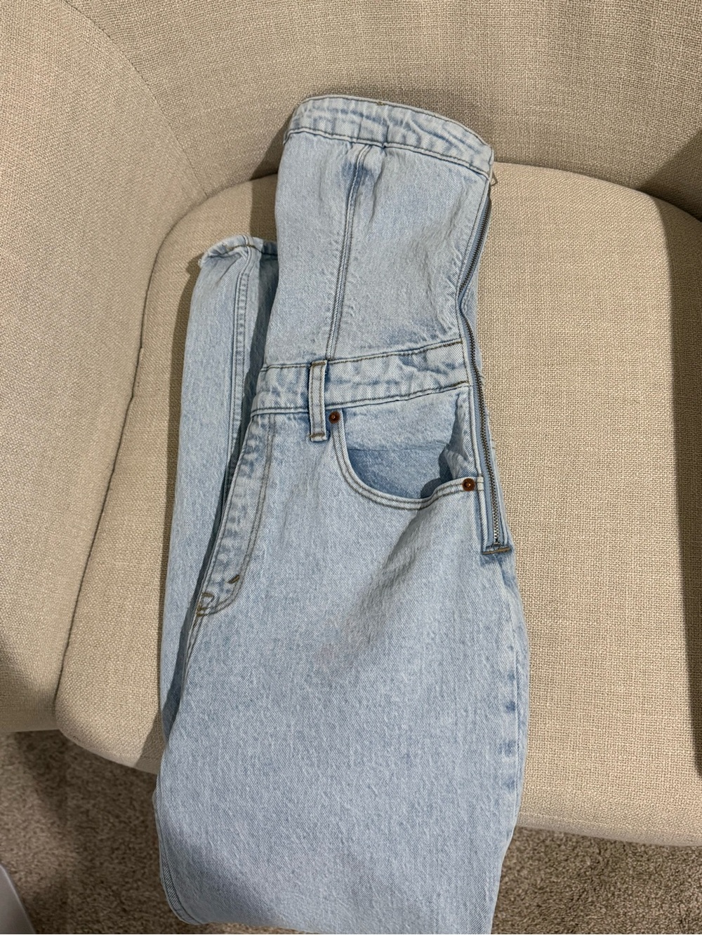 Abercrombie & Fitch Denim jumpsuit